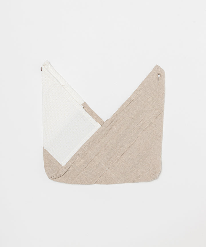SASHIKO FABRIC あずま袋  BEIGE S