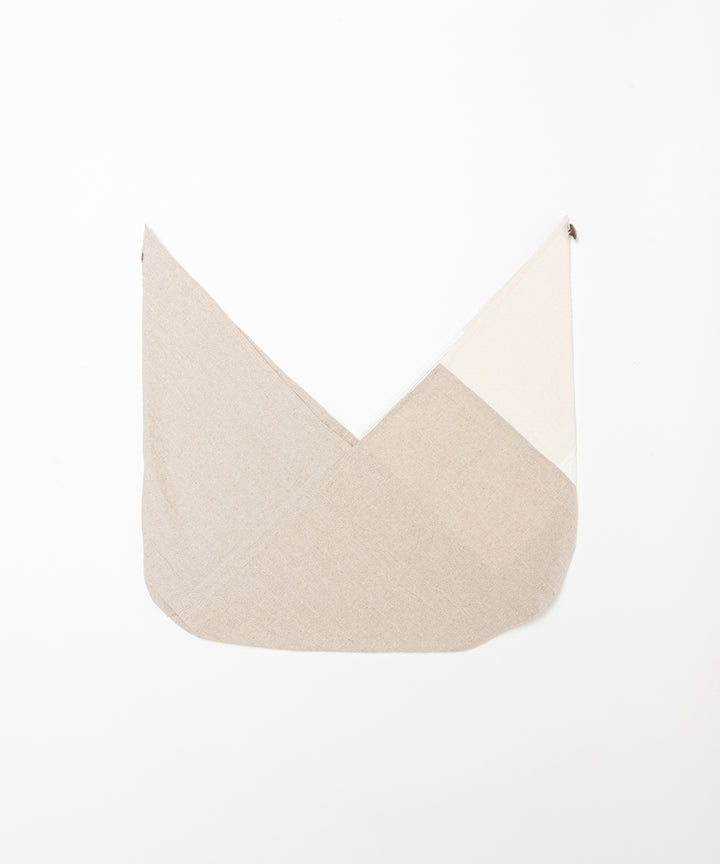 SASHIKO FABRIC あずま袋  BEIGE L