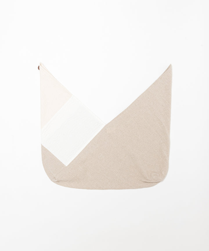 SASHIKO FABRIC あずま袋  BEIGE L