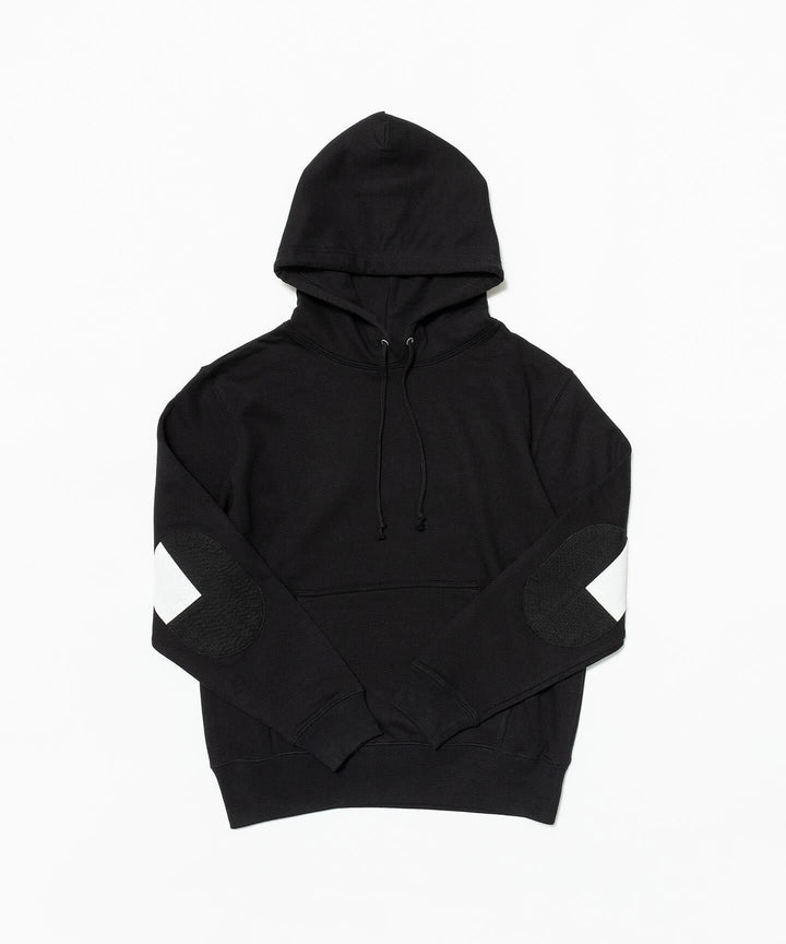 SASHIKO FABRIC Hoodie / Black