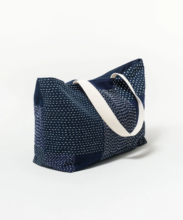 SASHIKO FABRIC basic tote bag