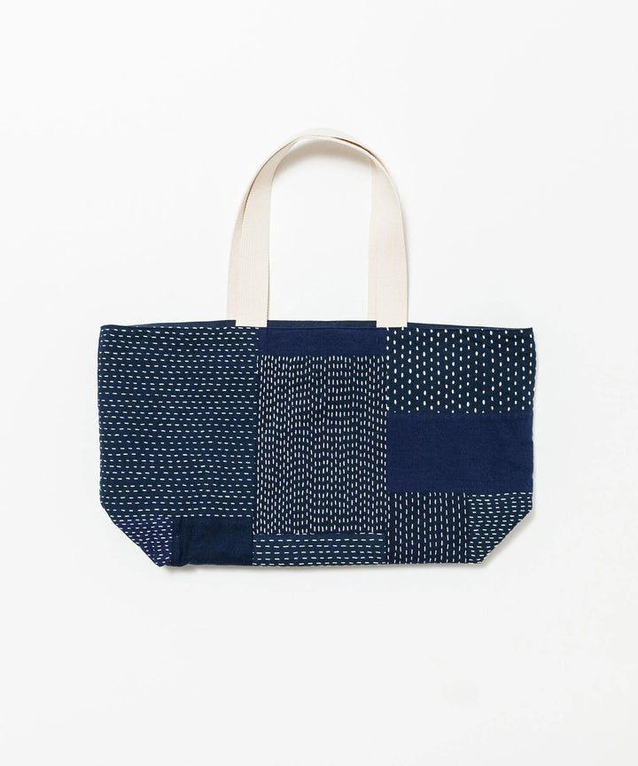 SASHIKO FABRIC basic tote bag
