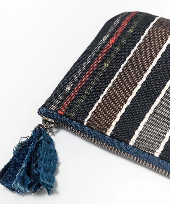 柳染織工房 × TERAS BORO FABRIC ウォレット