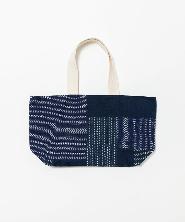 SASHIKO FABRIC basic tote bag