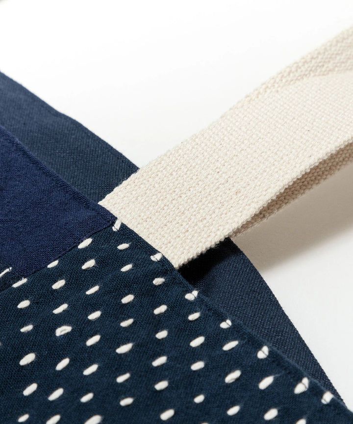 SASHIKO FABRIC basic tote bag
