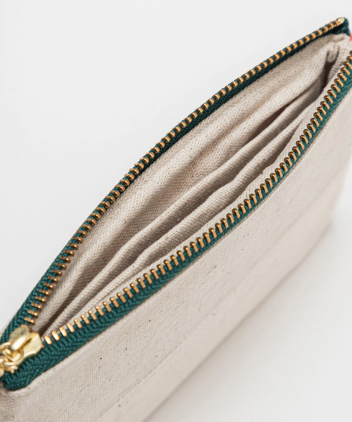 SASHIKO FABRIC wallet