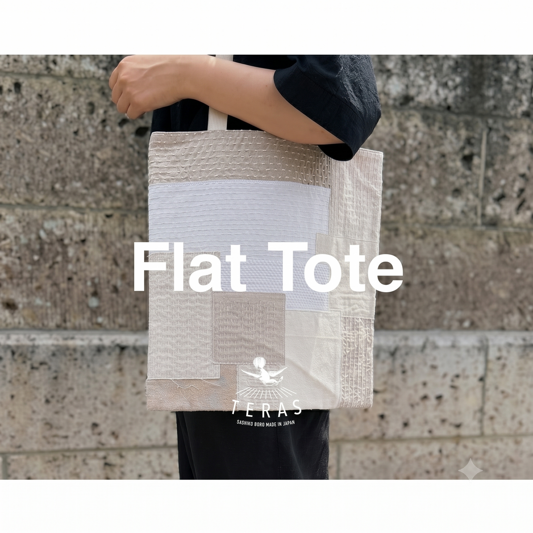 【NEW ITEM】新作トートバッグ「Flat Tote」発売。
