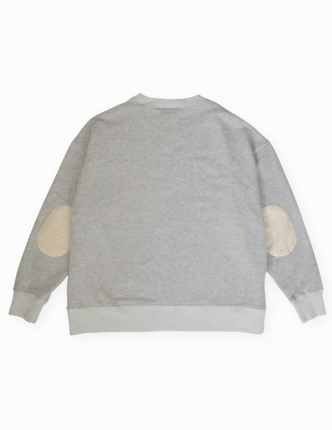 ANIECA　Elbow Patch Knit　エルボーパッチニット　グレー エルボーパッチニット | レディースファッション通販 – ANIECA