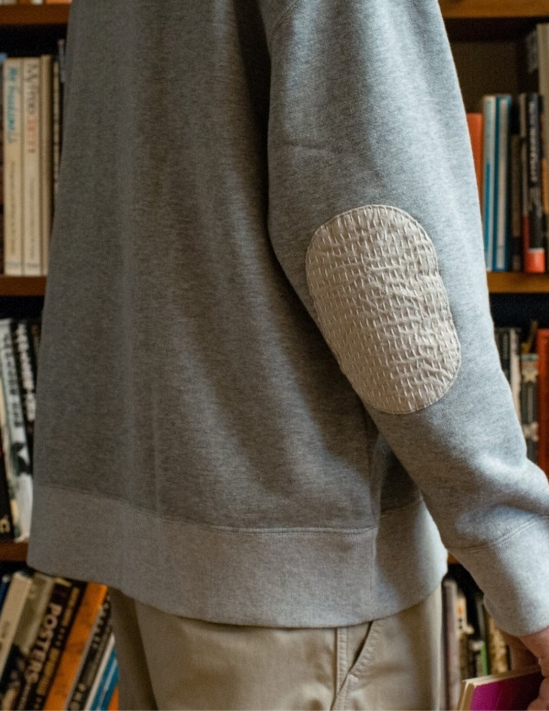 Original Sweat Elbow patch - Heather Gray