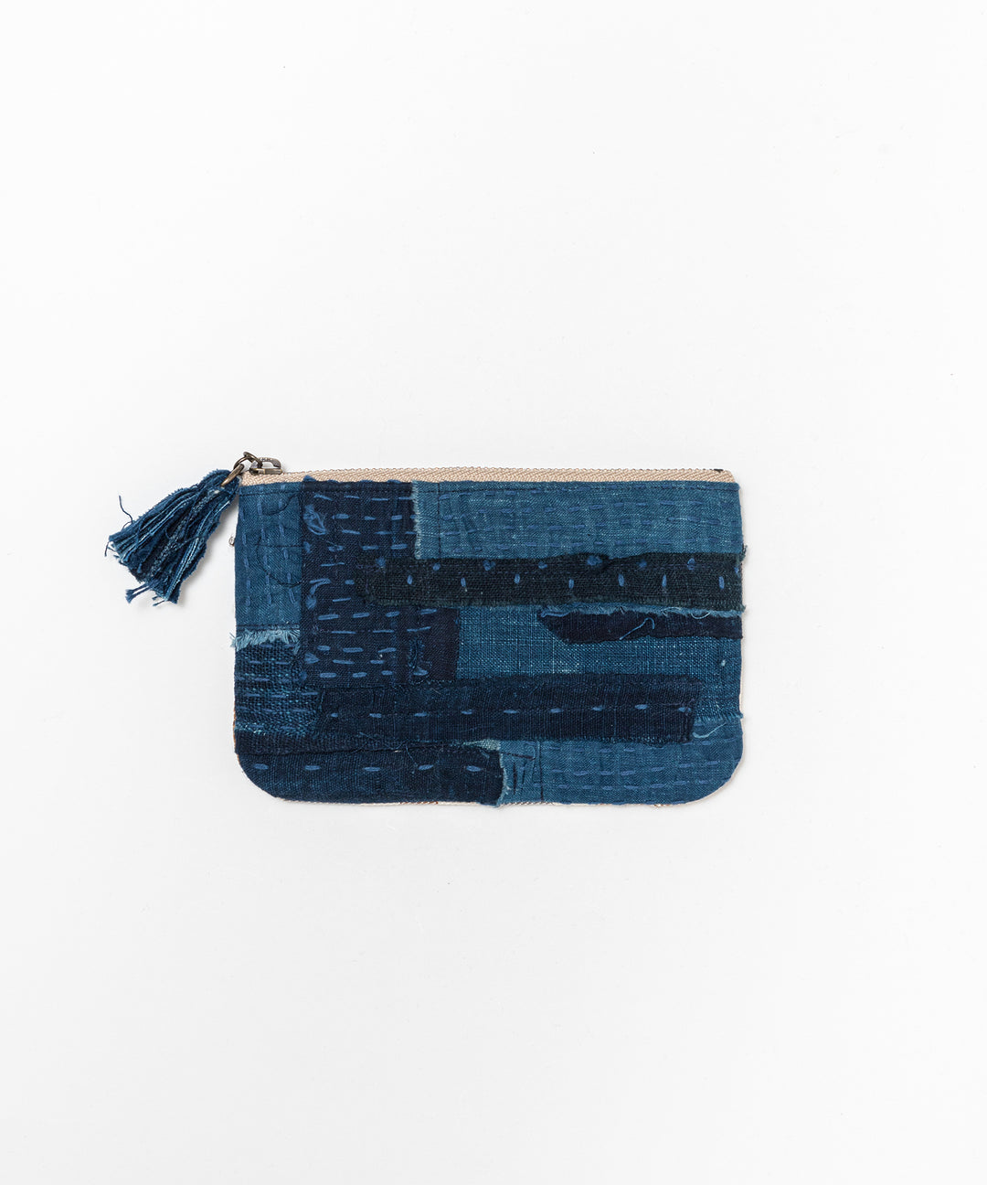 Willow dyeing and weaving workshop × TERAS BORO FABRIC wallet