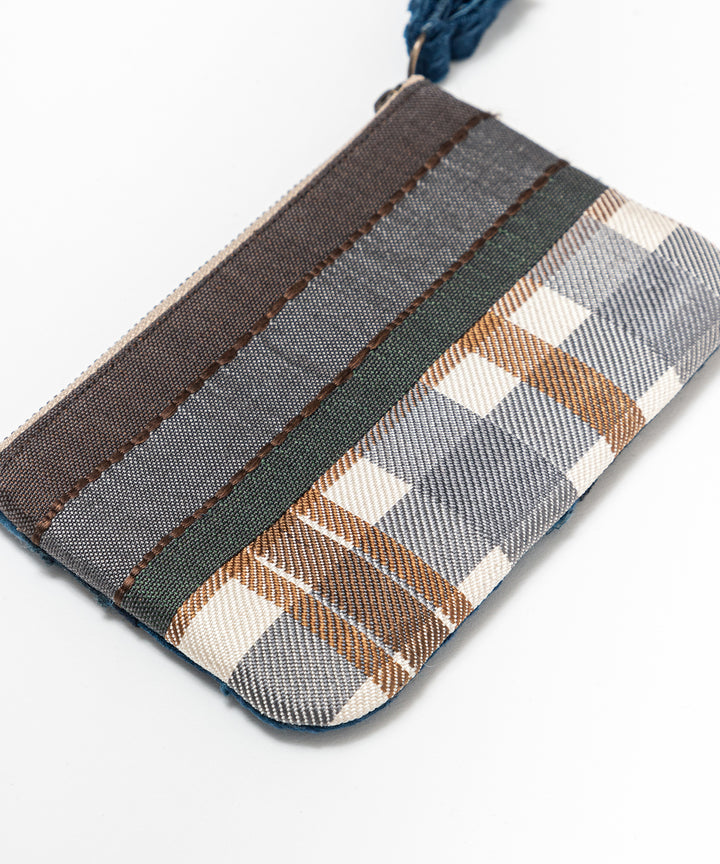 Willow dyeing and weaving workshop × TERAS BORO FABRIC wallet