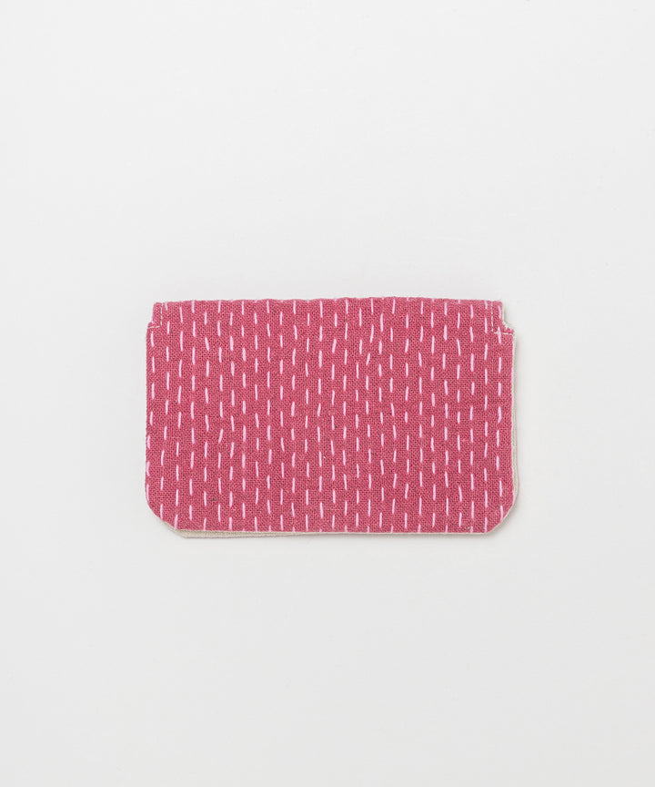 SASHIKO FABRIC card case