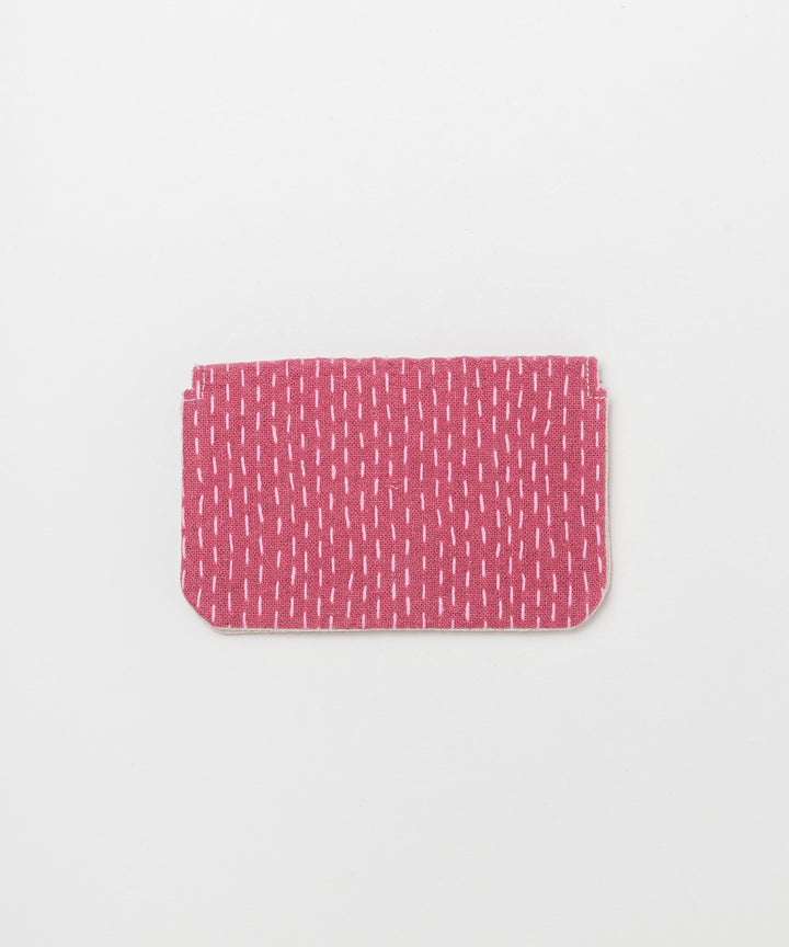 SASHIKO FABRIC card case