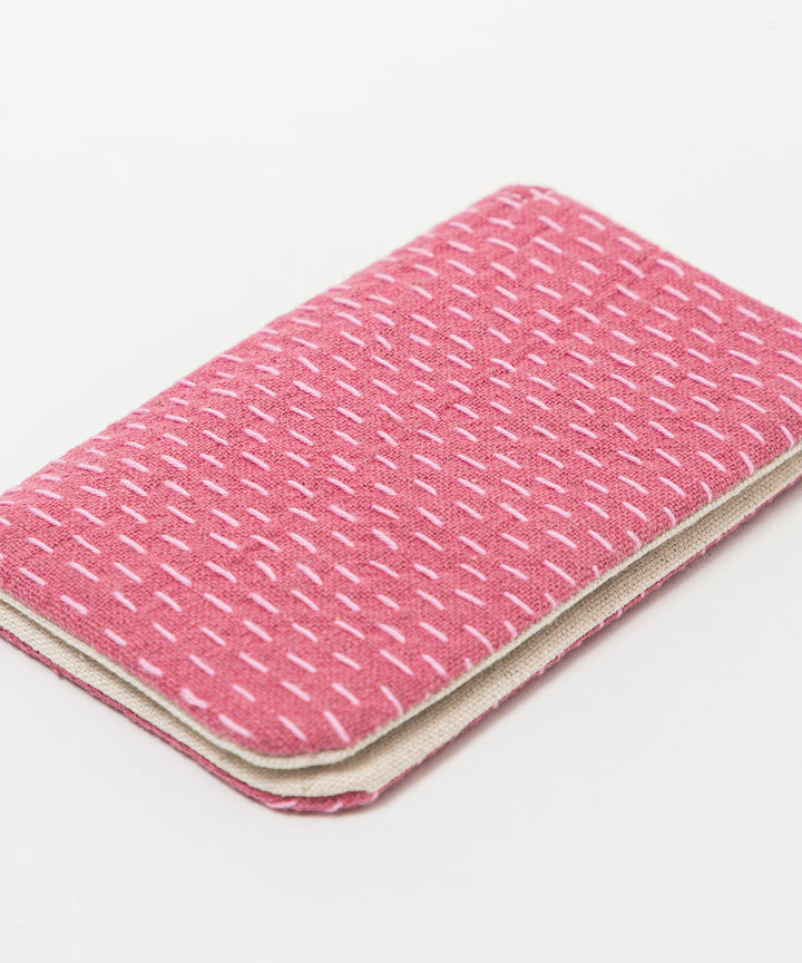 SASHIKO FABRIC card case