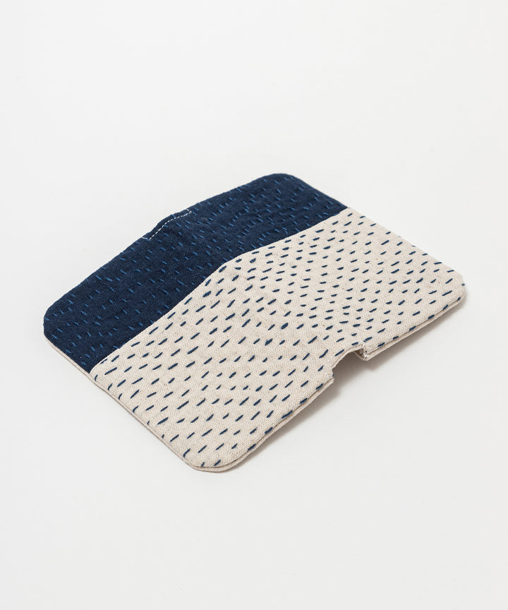 SASHIKO FABRIC card case