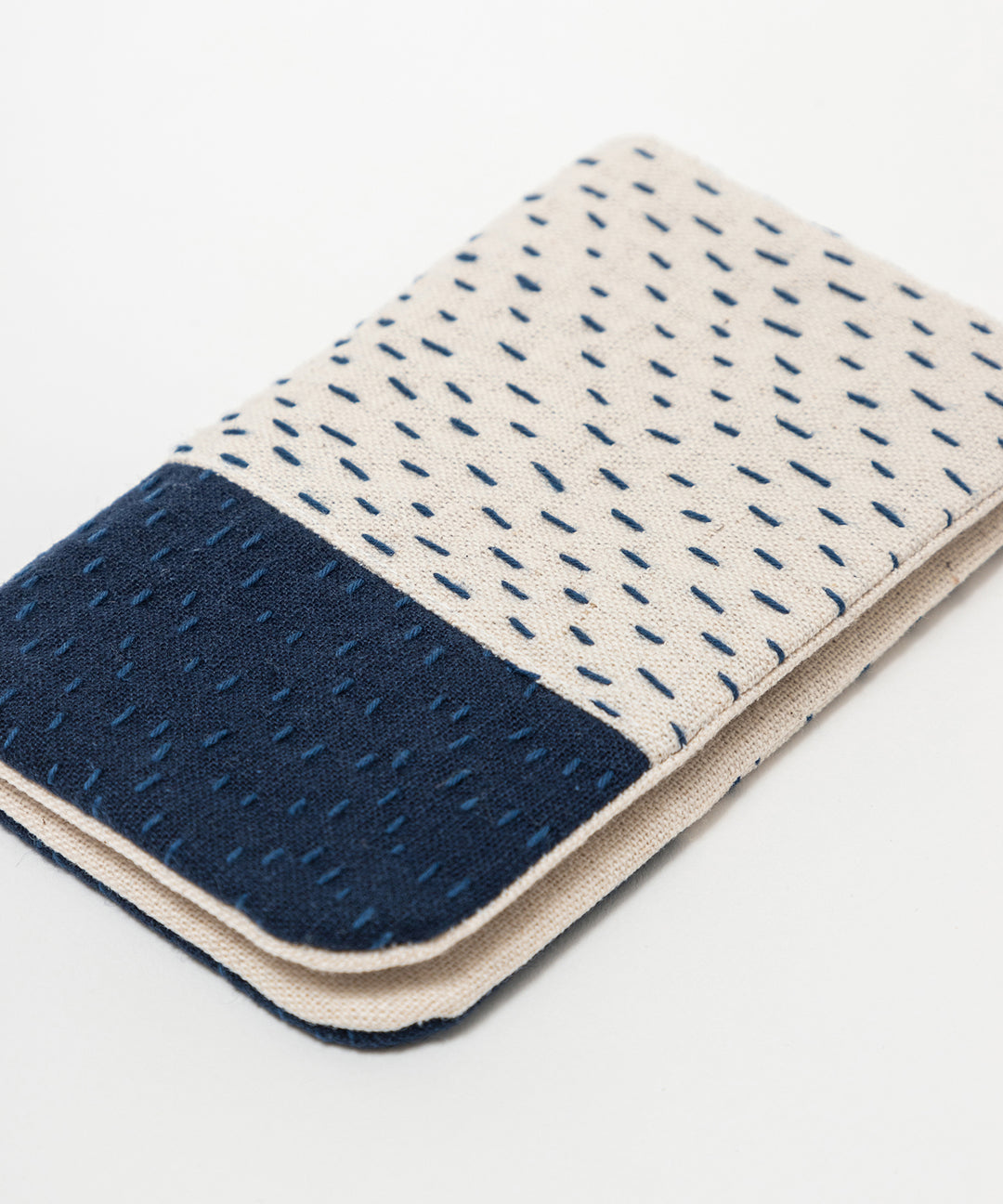 SASHIKO FABRIC card case