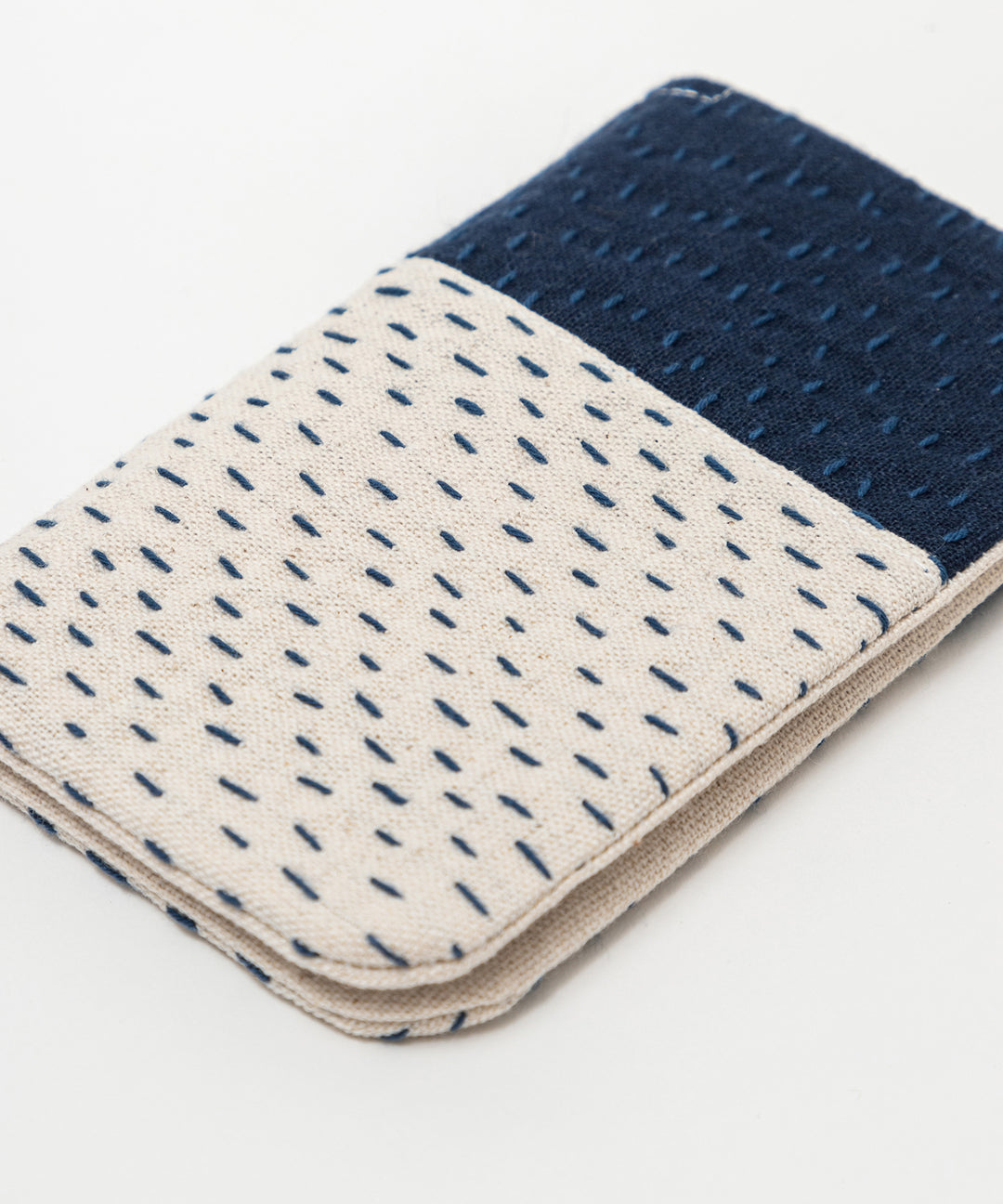 SASHIKO FABRIC card case