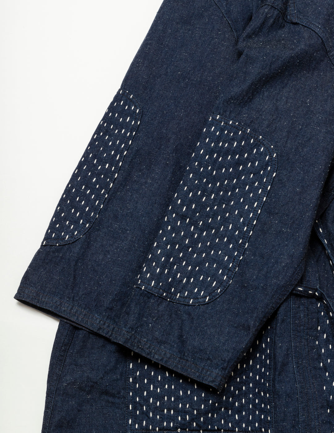 JAPAN DENIM SASHIKO HAORI  WHT L